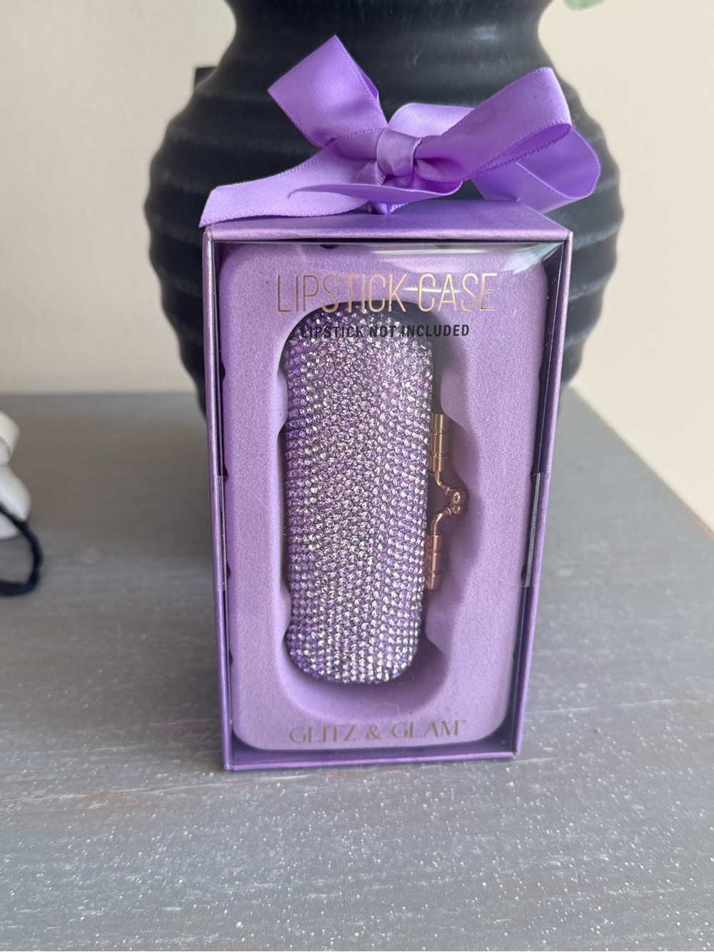 Glitz & Glam lipstick case (purple)